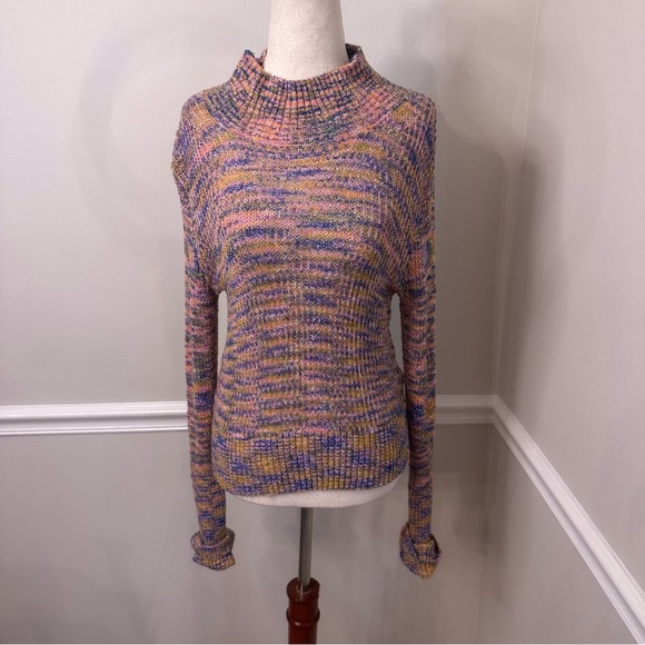 Free people blair spacedye pullover sweater- Size S - Picture 2 of 7